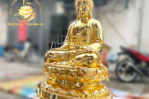Tượng phật dát vàng 24k ở HCM